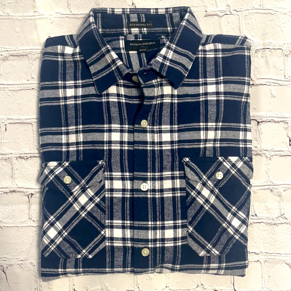 🆕[BRF] double pocket flannel shirt - Picture 6 of 6